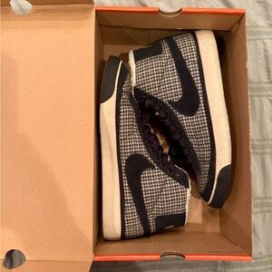 Used Nike Checkered Blazers Mid